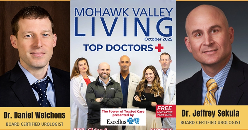 Congratulations to Our Top Doctors - Jeffrey Sekula, MD and Daniel Welchons, MD